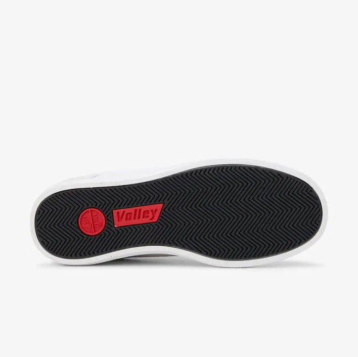 Volley Steel Cap Toe Canvas White Rubber Sole