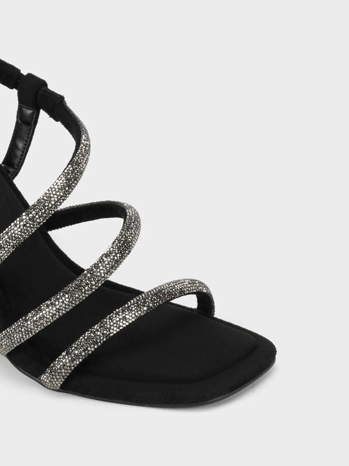 Womens "WINDY" Stylish Fancy Heel Sandals