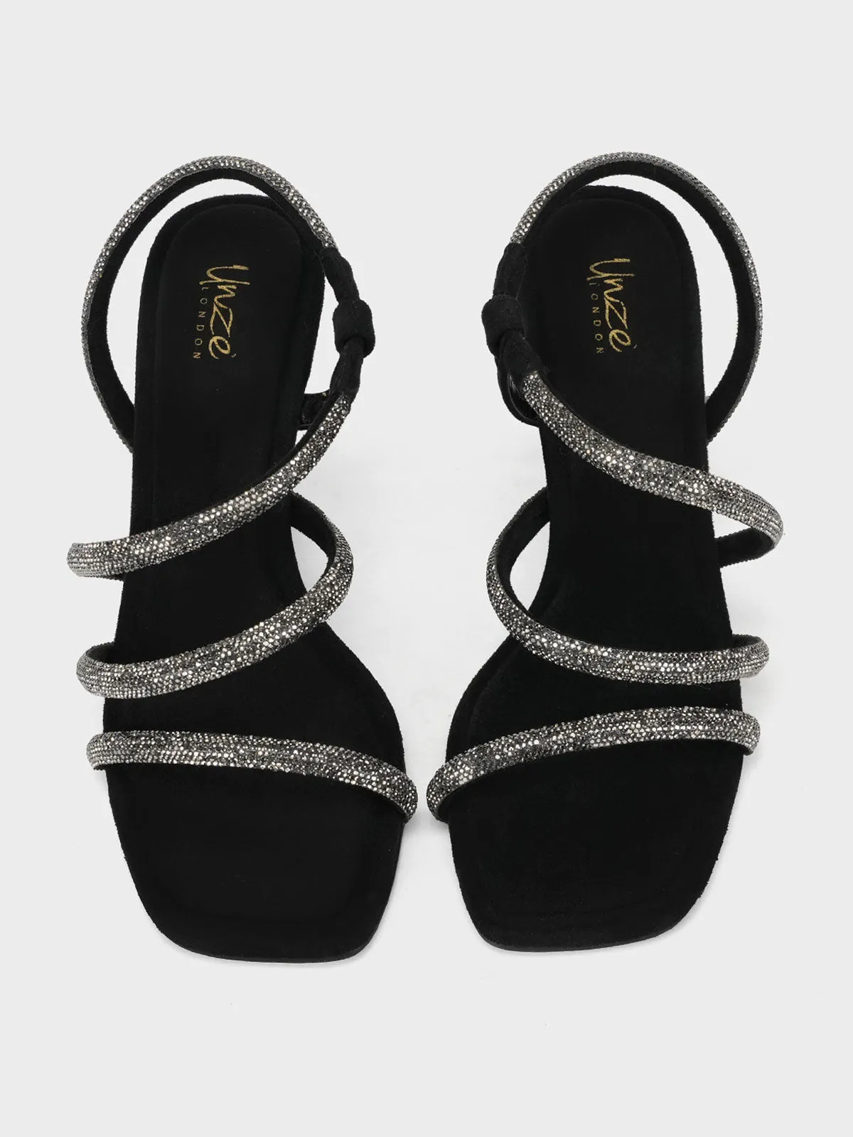 Womens "WINDY" Stylish Fancy Heel Sandals