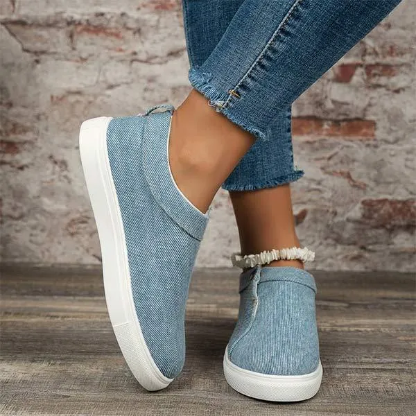 Women's Slip-On Flat Sneakers 31801097C