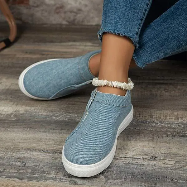 Women's Slip-On Flat Sneakers 31801097C