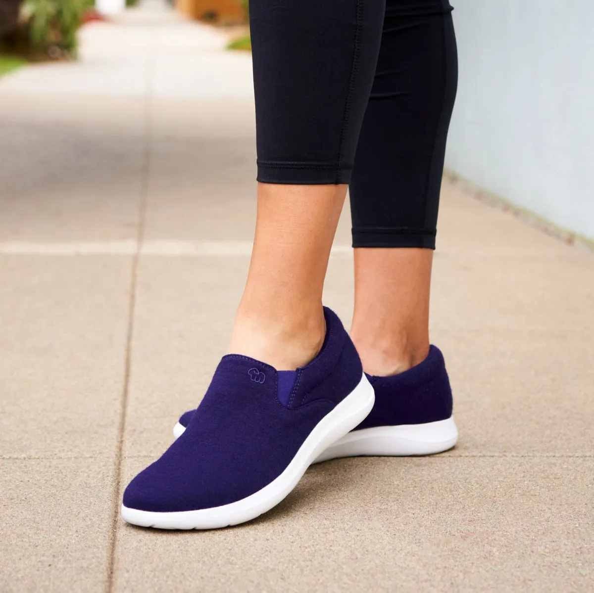 Women's Slip-Ons Deep Purple - Special Offer